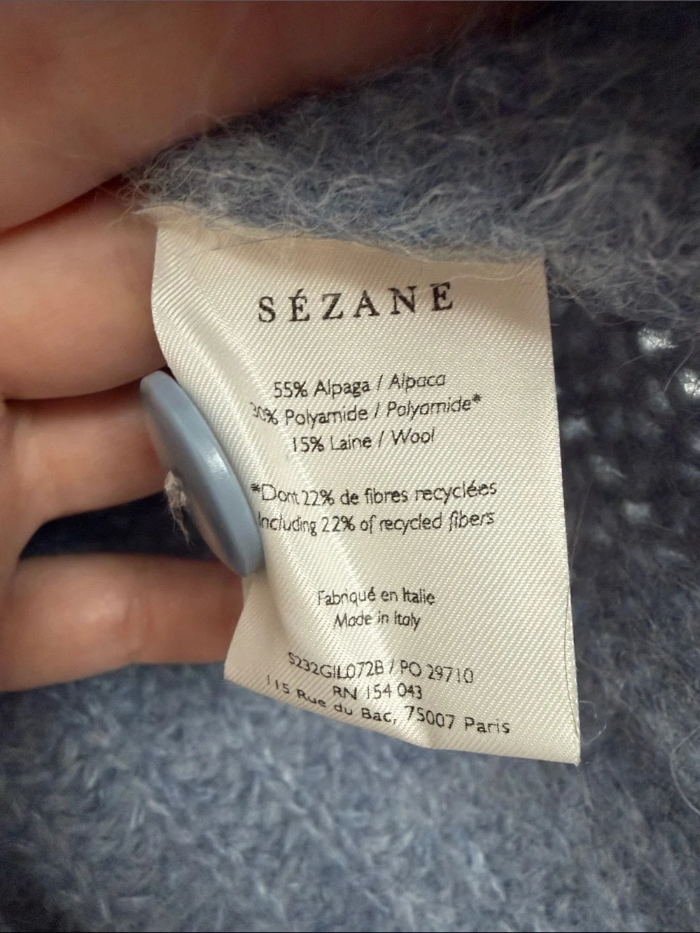 Sezane Basile Cardigan